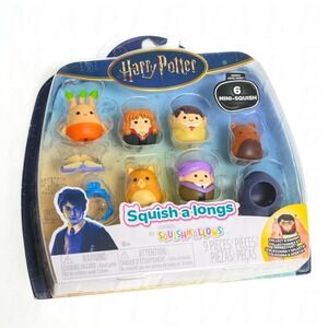 Squish-a-Longs Harry Potter Mini-Squish 6-Pack - Series 1 Toy Gift Set BRAND NEW